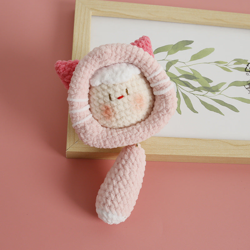 Cute handmade crochet doll plush keychain – style 3