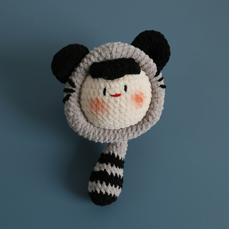 Cute handmade crochet doll plush keychain – style 9