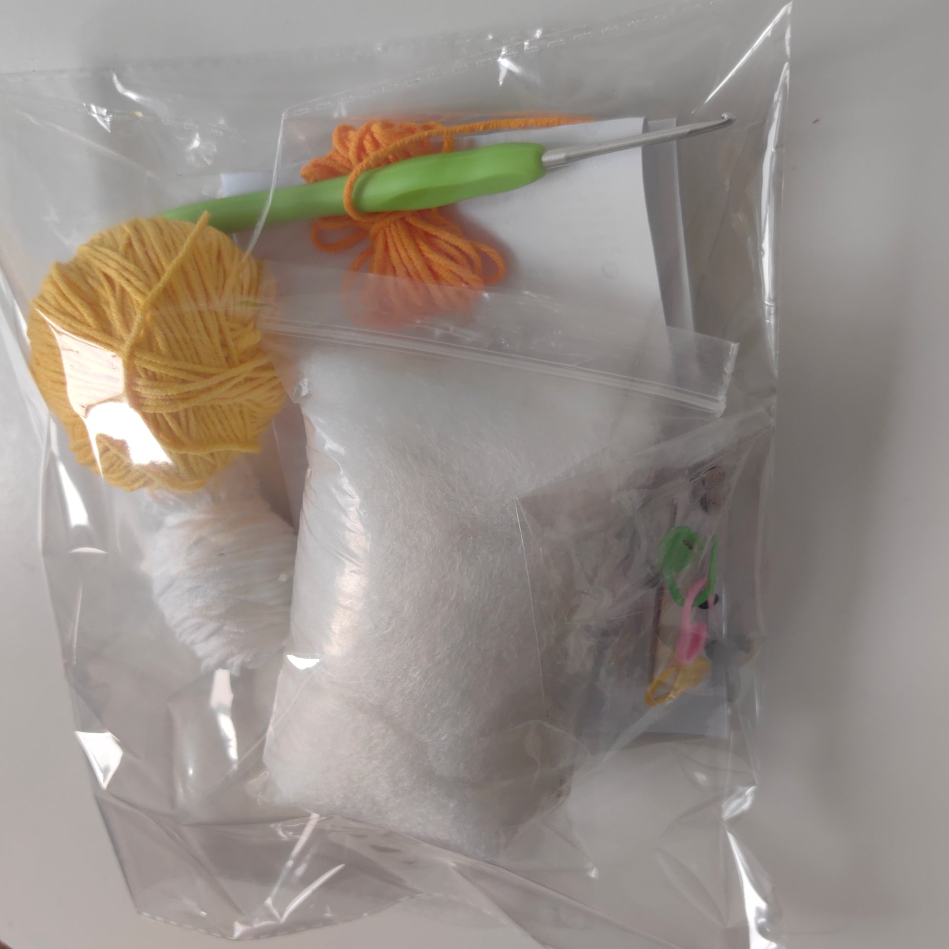 Crochet Eggshell Chick DIY Kit With Full Materials and Tools