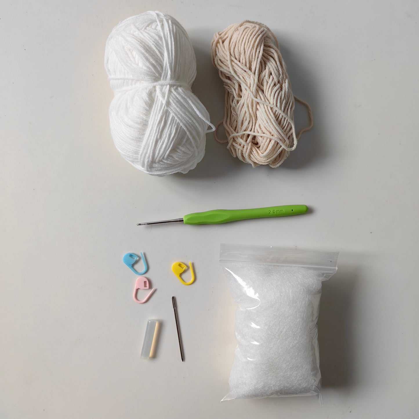 Complete Crochet Sheep material