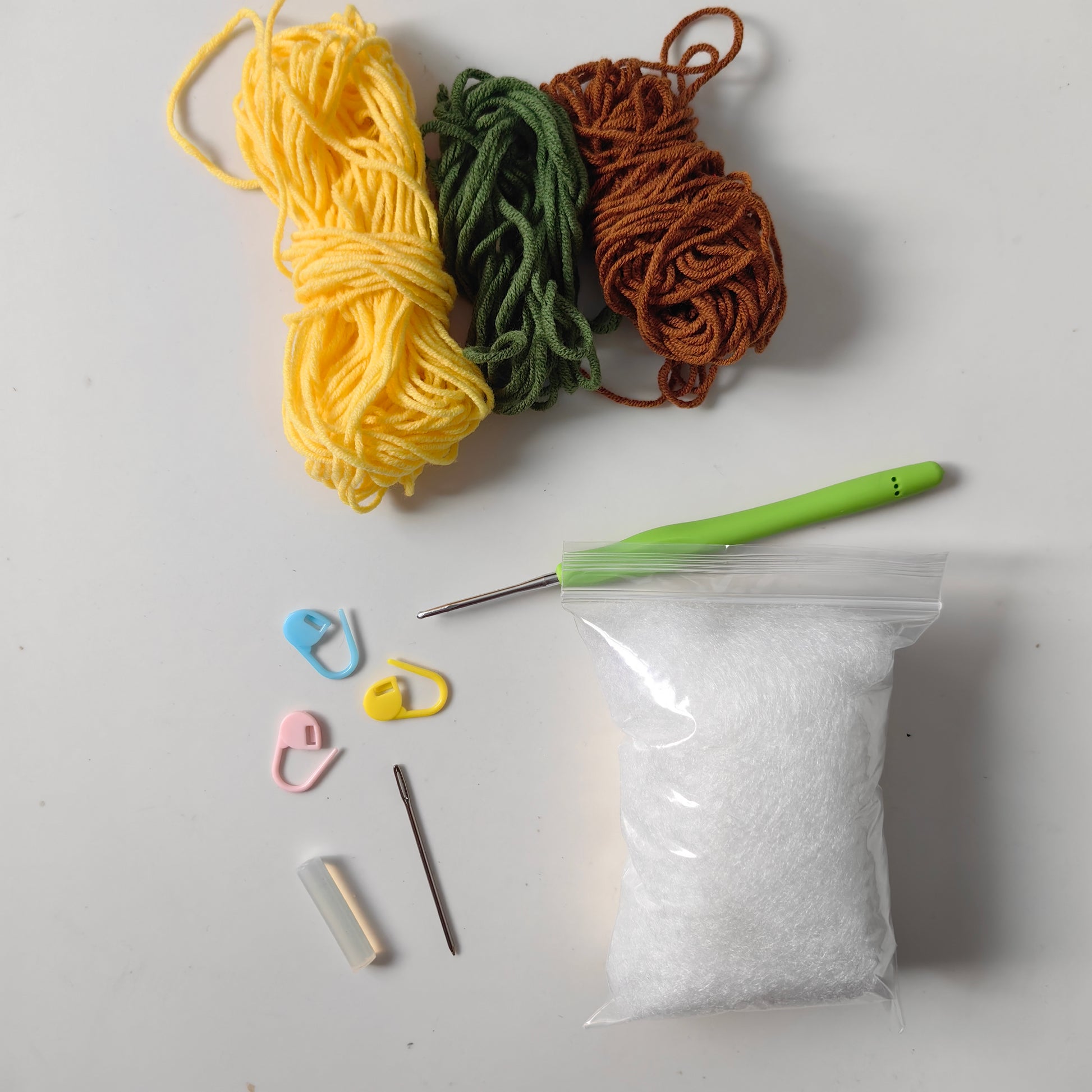 Complete Crochet Sunflower Kit